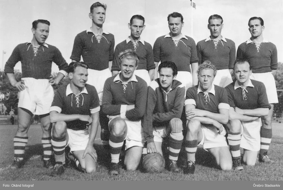 CV:s fotbollslag

Stående från vänster: 'Putte' Bergström, Åke Jansson, Gösta Malm, Folkesson (forward), okänd, Eriksson (ÖSK). Knästående från vänster: Lars Olov Widlund (ÖSK), Hilding Persson (Sturehov), okänd, 'Tjojje' Svensson, Sigge Olovsson (Rynninge).