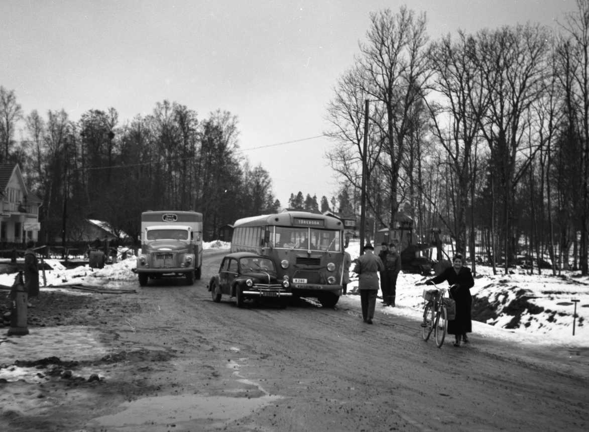 Invigning av NTO-lokalen i Forsvik den 11 november 1958.