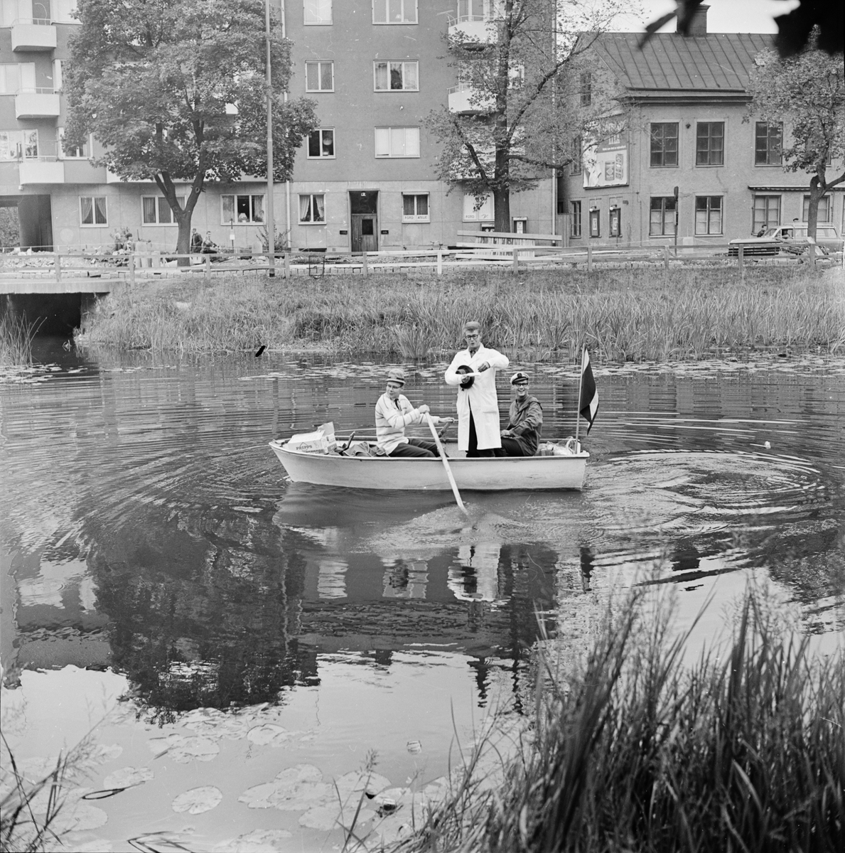 Studentliv - "spexexpedition", Uppsala 1964