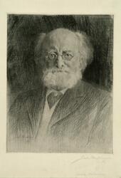 Portrett av Lorentz Dietrichson [grafikk]