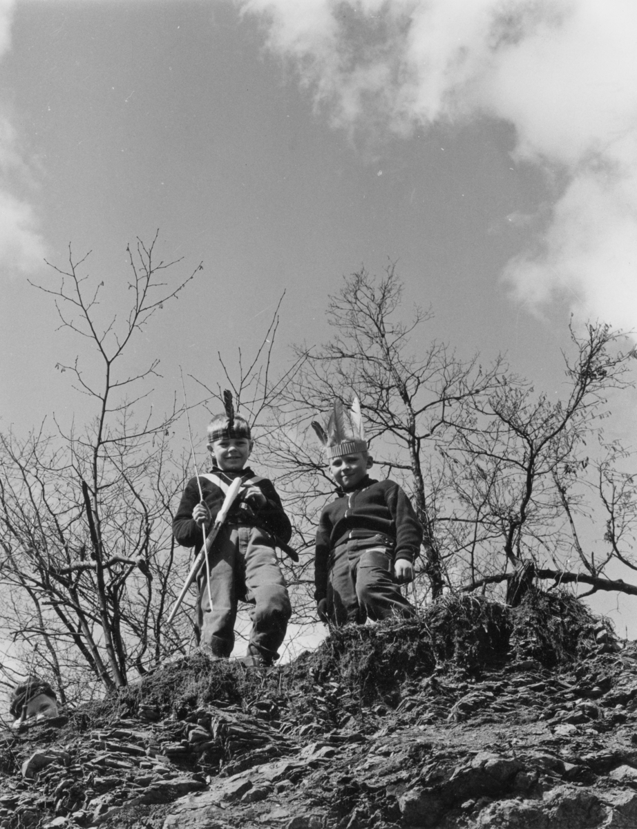Indianere på Krigsstien. 21.04.1958.