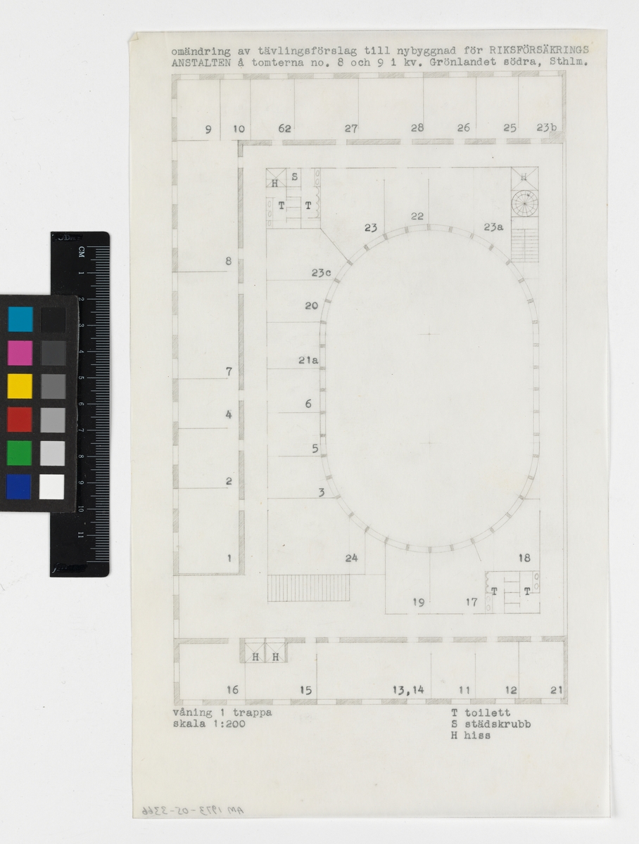 Ritning - ArkDes / DigitaltMuseum