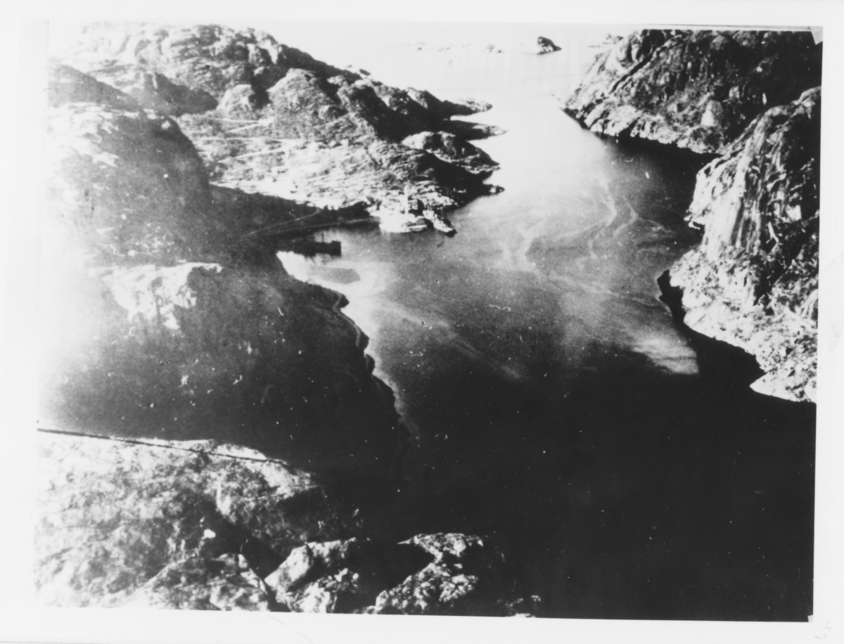 Jøssingfjord fra engelsk fly