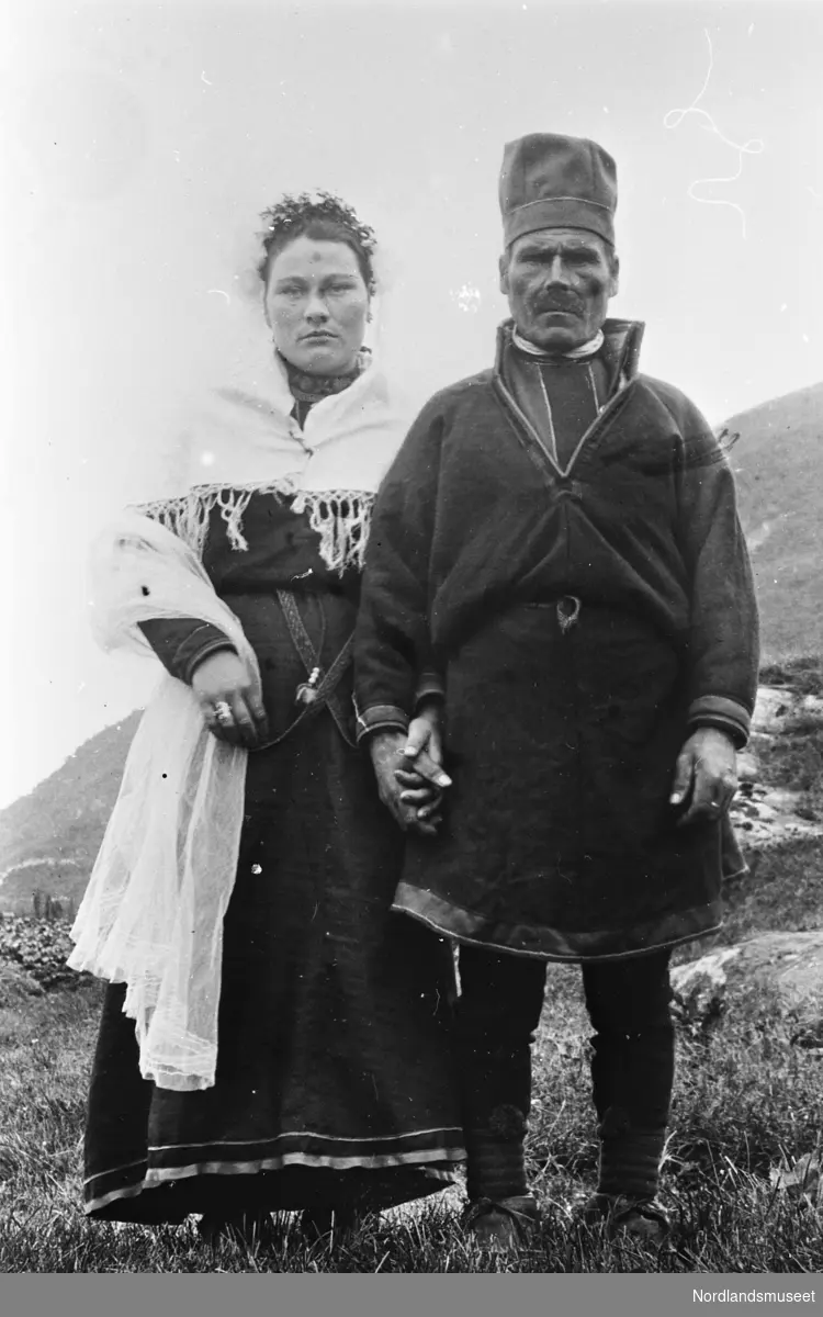 Samisk brudepar 1905.