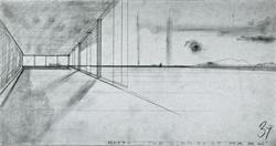 Utkast til Harøya kirke [Fotografi]