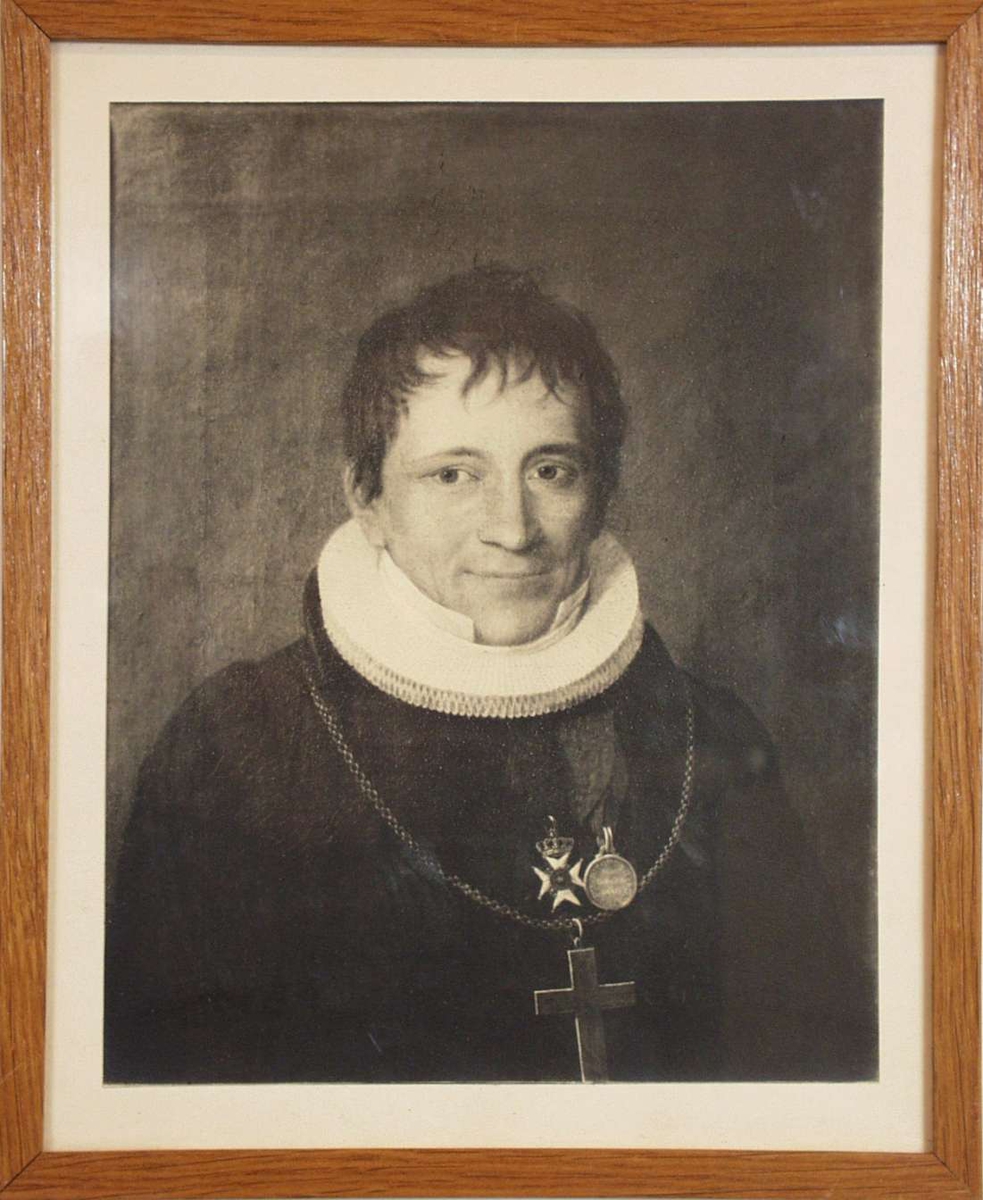 Portrett av biskop Johan Storm Munch.