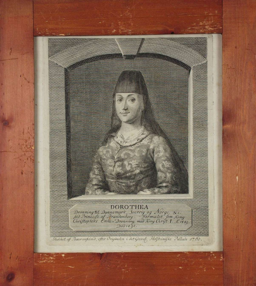 Portrett av Dronning Dorothea.