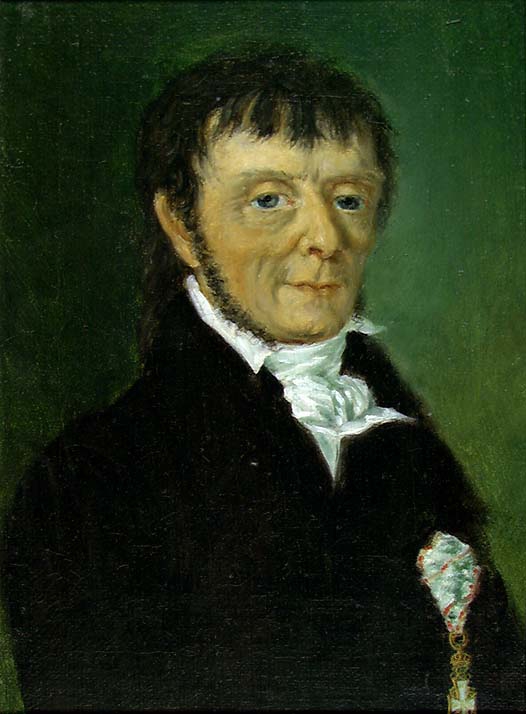 Kunstnerens far Carl Stoltenberg, (Replikk av portrett datert 1826) [Maleri]
