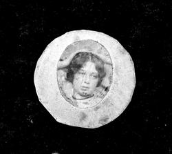 Italia, medaljong, portrett