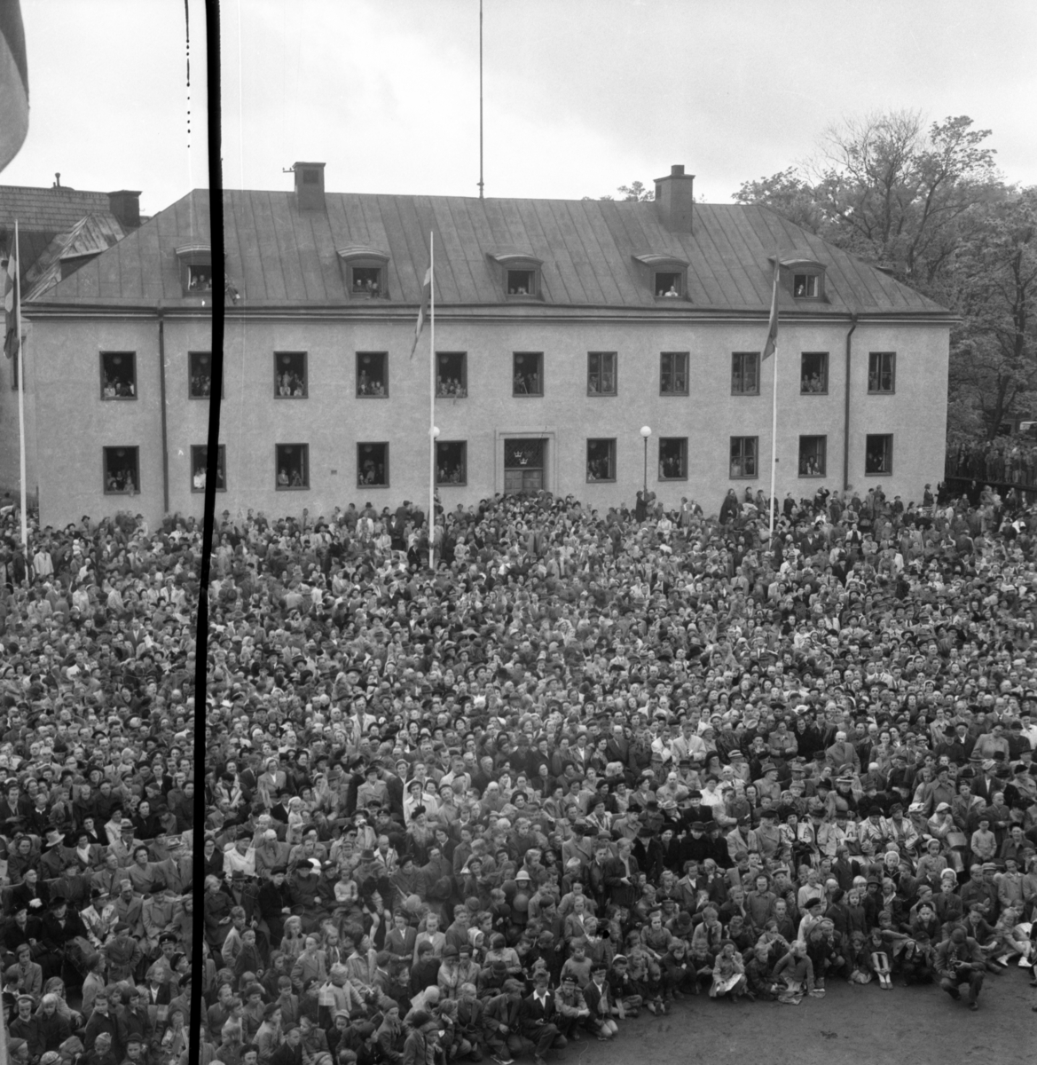 Stadsminister Tage Erlander på Borggården år 1944 - Östergötlands ...