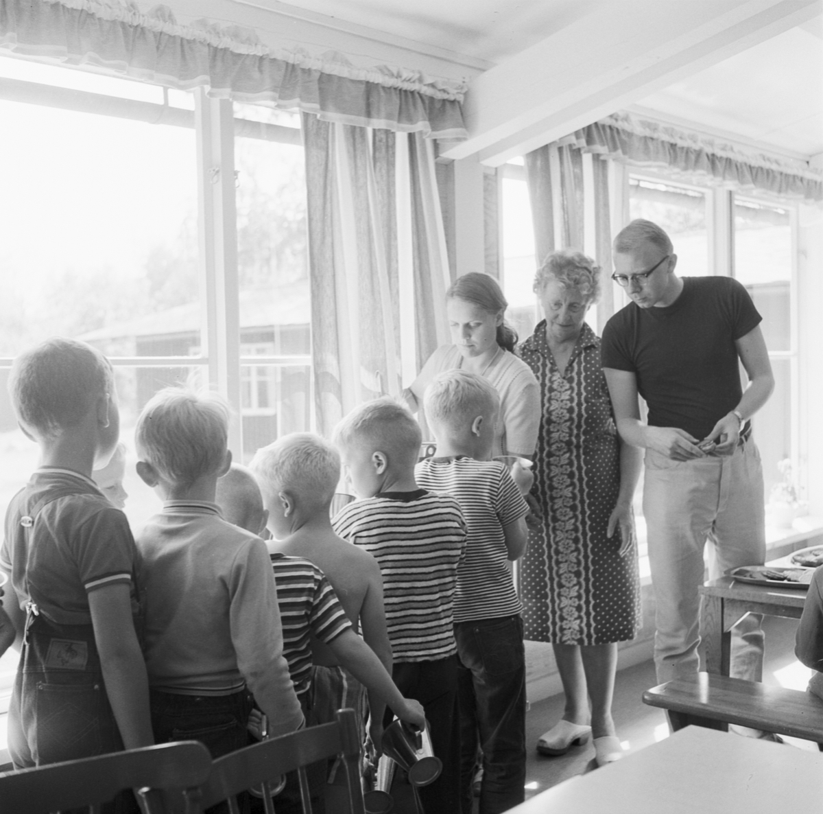 Barnkolonin i Ängskär, Uppland 1969