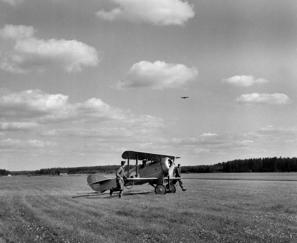 Pressvisning Flygets dag på Malmen 1962.