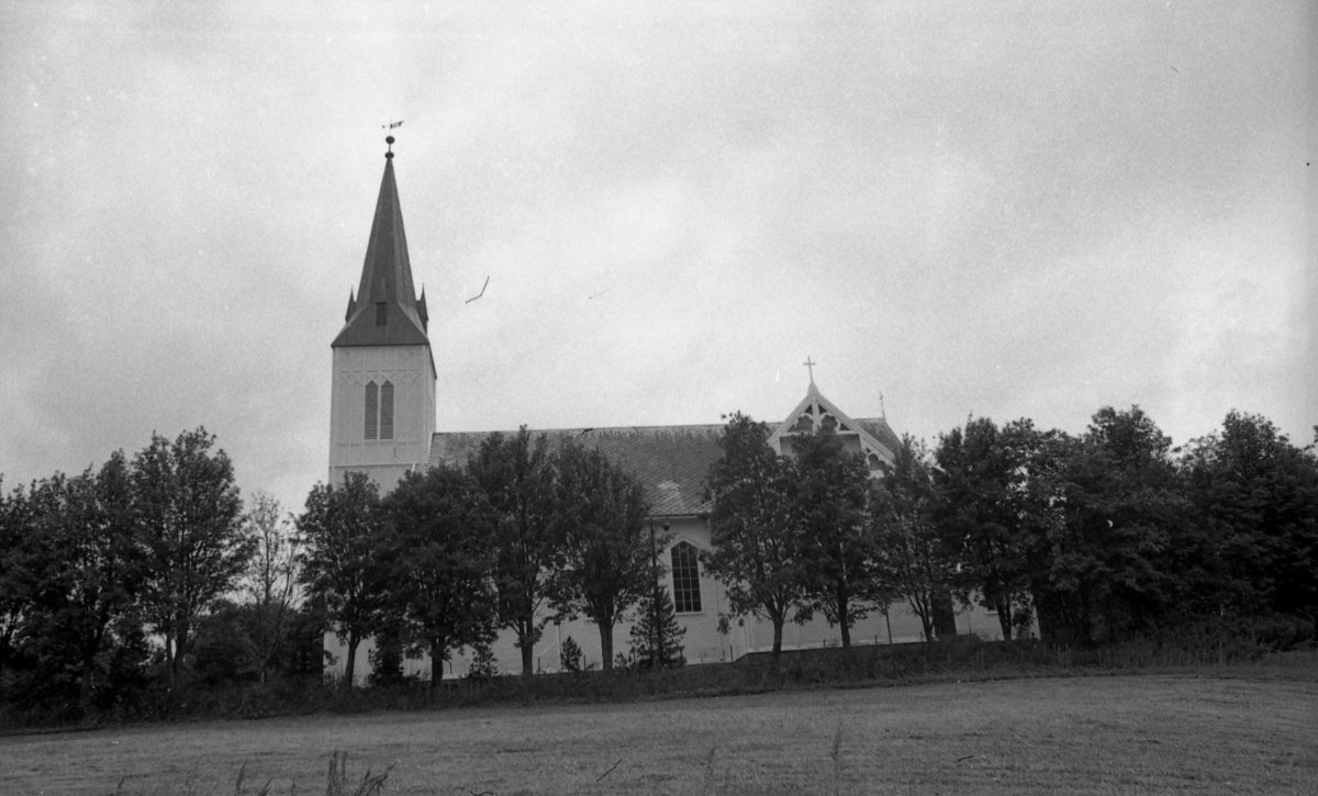 Sortland kirke, juli 1976