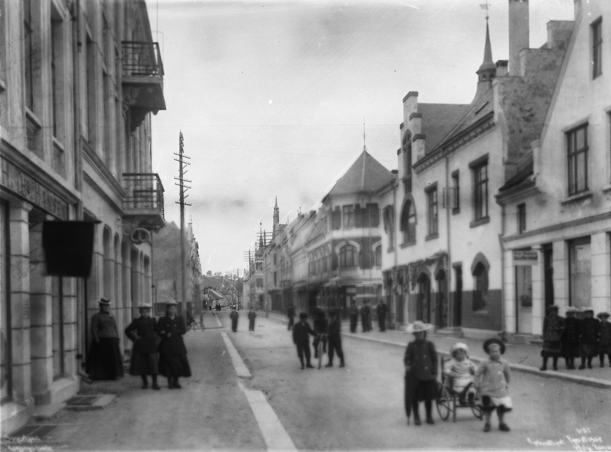 Sandefjord Kongens gate, juni 1902