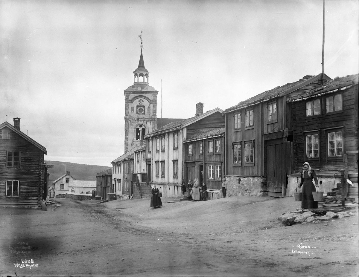 Røros - kirken 6.aug. 1903