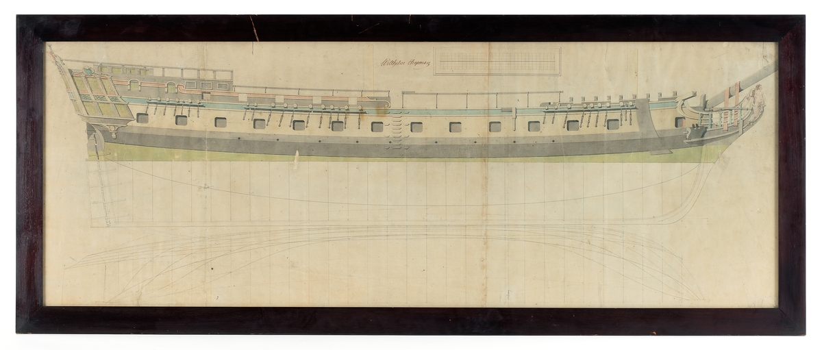 Ritning - Marinmuseum / DigitaltMuseum