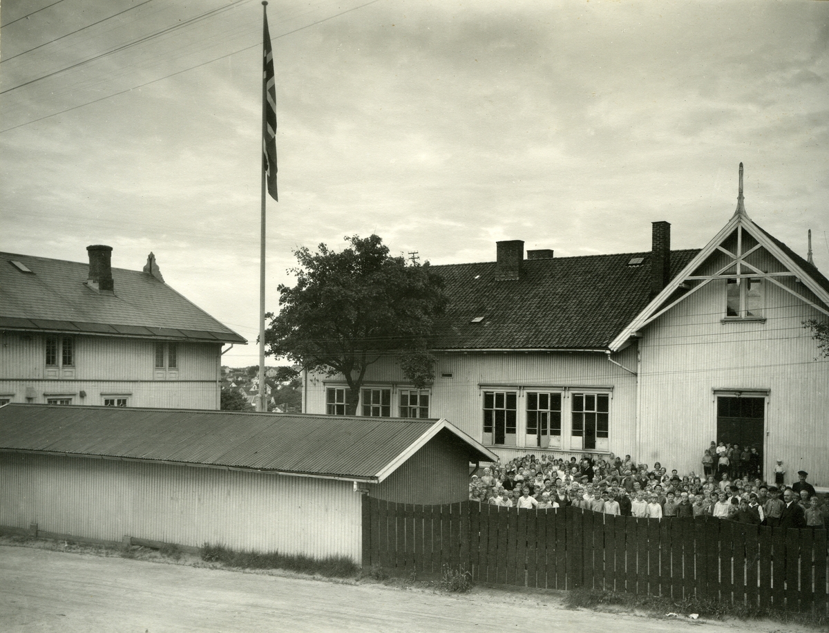 Fredrikstad. Østsiden. Nabbetorp. Nabbetorp skole. Nabbetorpveien 131 ...