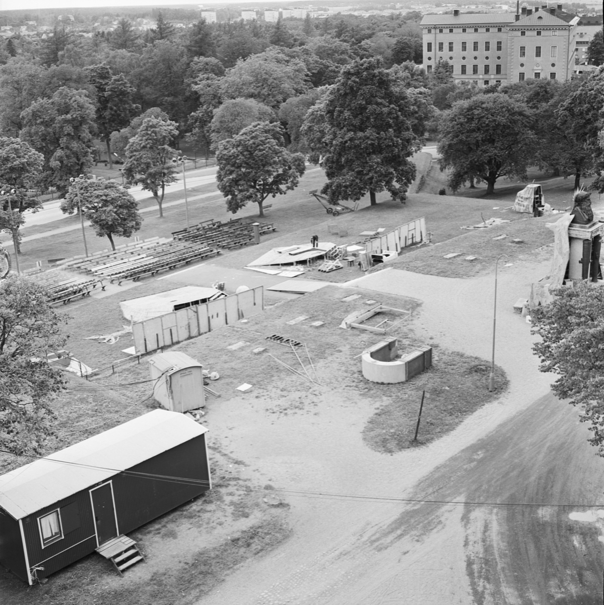 Slottsspelen bör fortsätta, Uppsala 1962