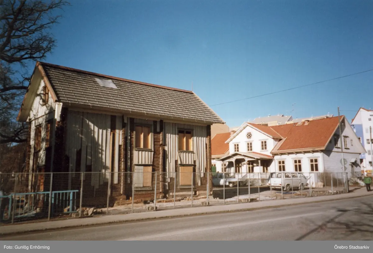 Renoveringen av Högströmska gården, 1999 - Örebro Stadsarkiv ...