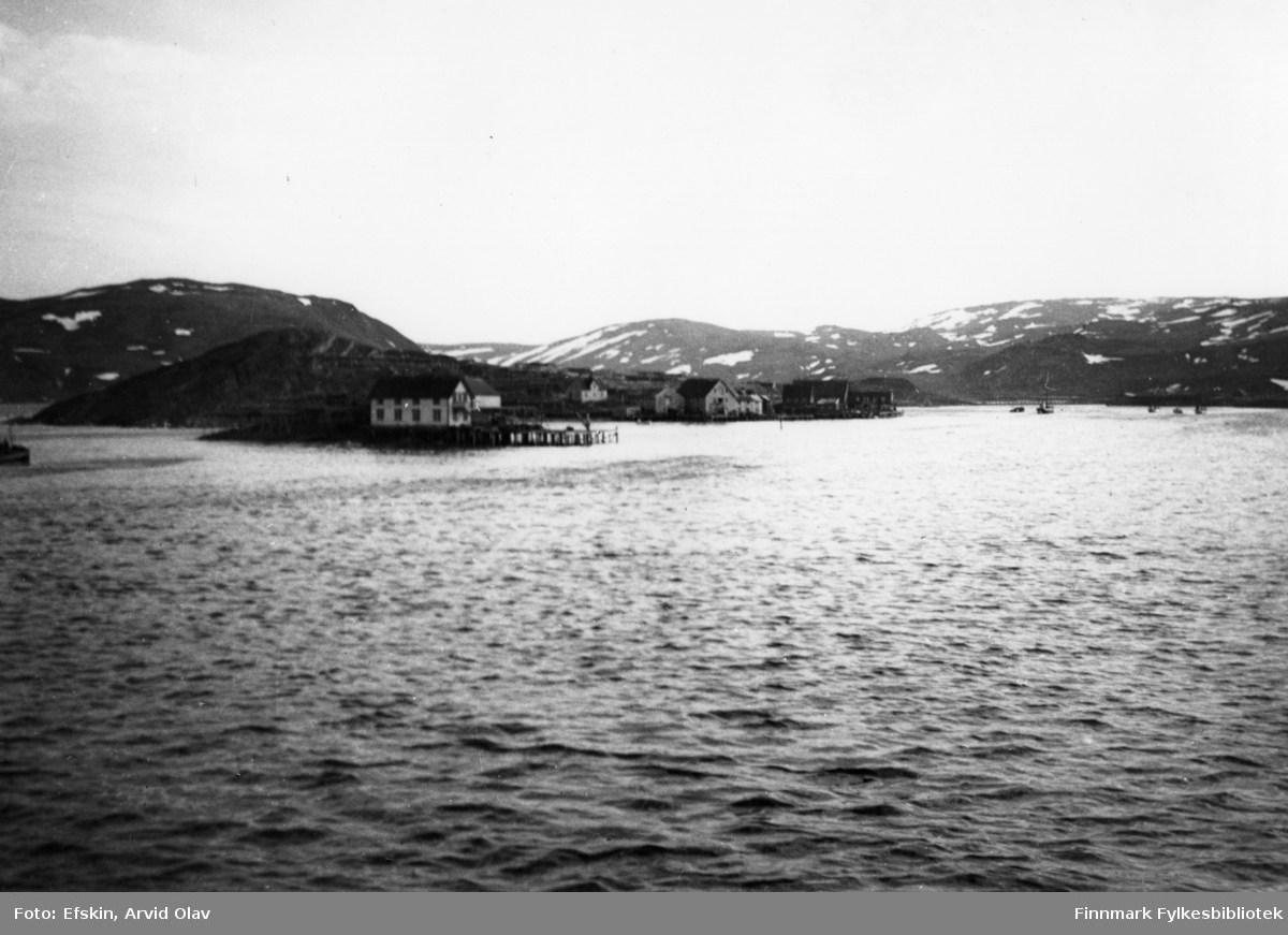 Innseilingen til Båtsfjord, 1939.