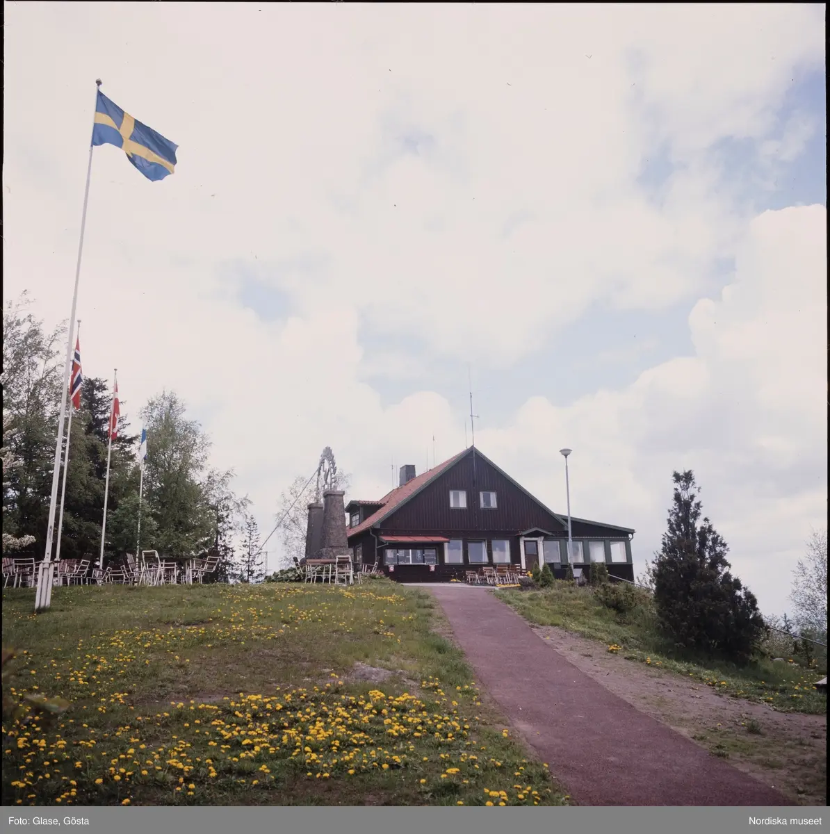 Restaurangen på Tabergs topp. - Nordiska museet / DigitaltMuseum