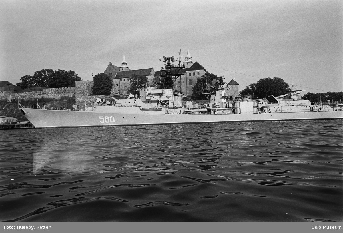 havn, marinefartøy, sovjetisk flåtebesøk, Akershus festning