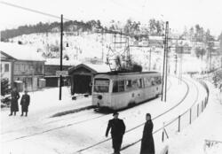 Oslo Sporveier, B1 202, linje ØBB, Høyenhall.