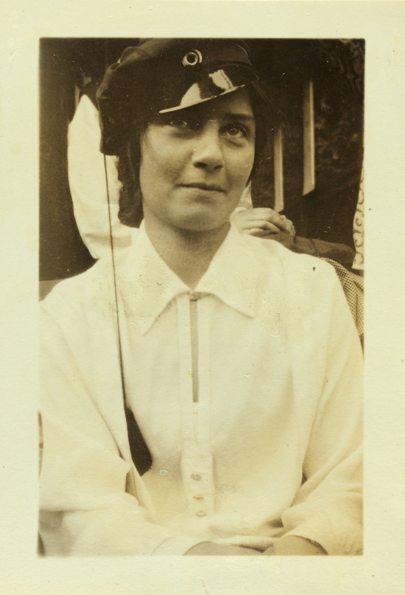 Russ Lucy Egeberg. Fotografert mai 1926.