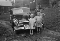 Første bil på Brettingen, Vestre Gausdal.1954, en Hudson 194