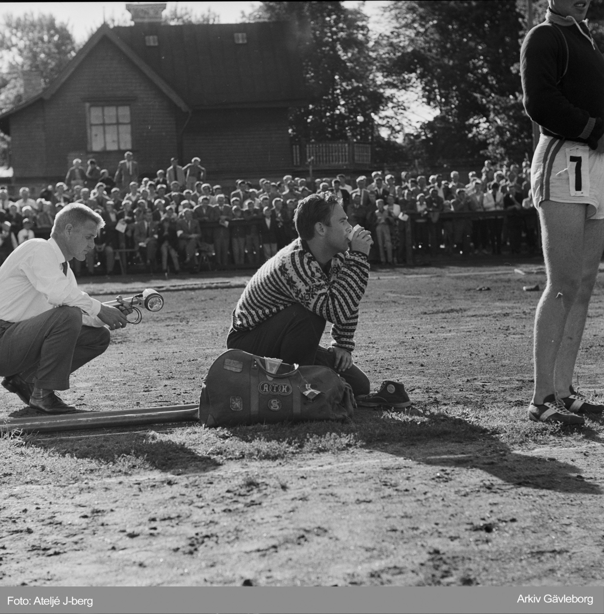 Julispelen på Strömvallen 1958.