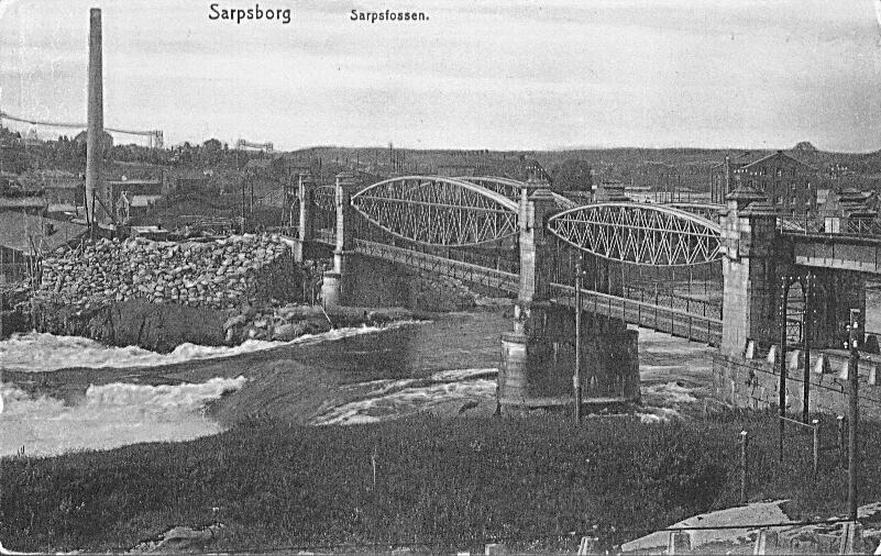 Sarpsfossen og Sarpebroen
