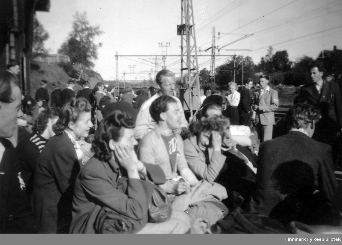 Deltakere ved det Internasjonale AUF-stevne i Stockholm, 1950