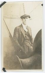 Kristian ombord Christie paa Chicago River høsten 1922