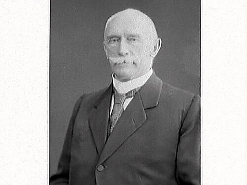 Överstelöjtnant Bexell. Född 1859 på Runesten i Grimeton, död 1934 i Varberg.