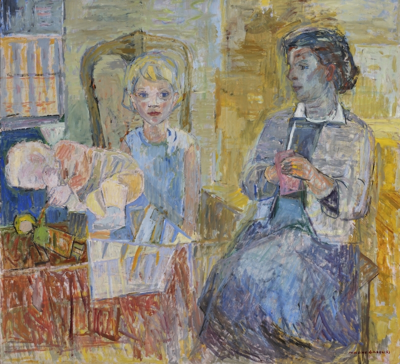 En fredelig stund [Maleri]