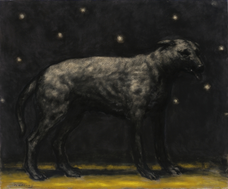 Canis Domini VI [Akvarell]