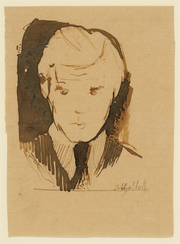 Selvportrett [Akvarell]