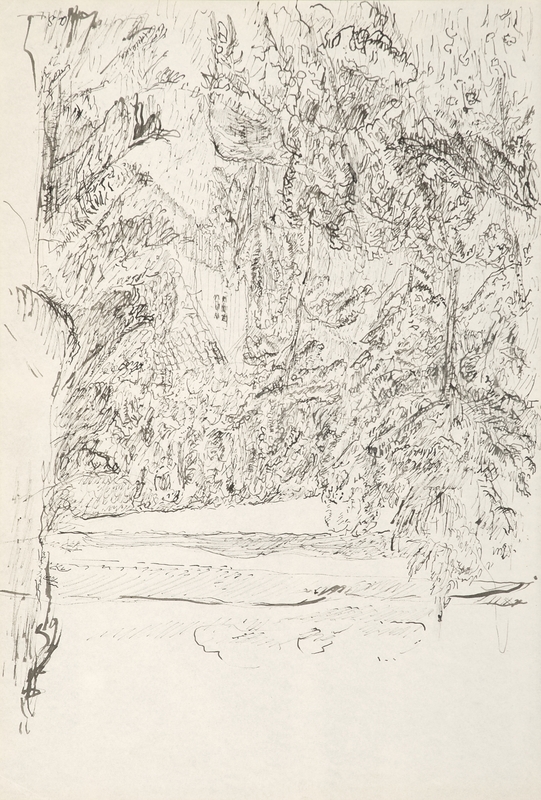 Sommeridyll [Tegning]