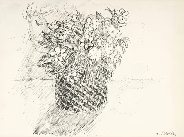 Vårbukett [Tegning]