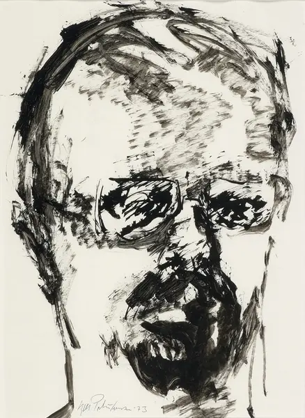 Selvportrett [Tegning]