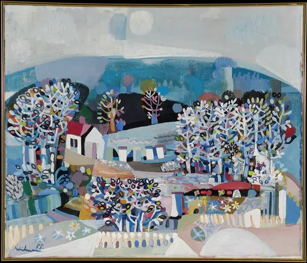 Fra Maridalsvannet [Maleri]