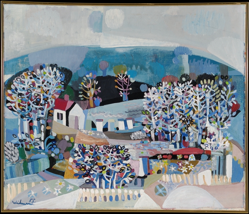 Fra Maridalsvannet [Maleri]