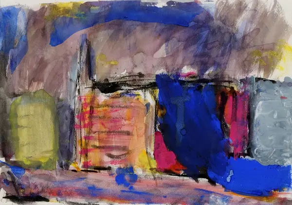 Vår på Valkyrien [Akvarell]