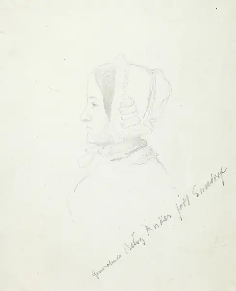 Betzy Anker Generalinne [Tegning]