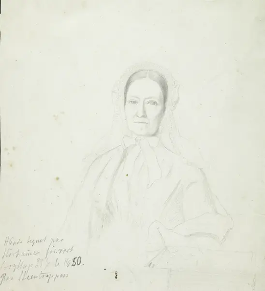 Betzy Anker Generalinne [Tegning]