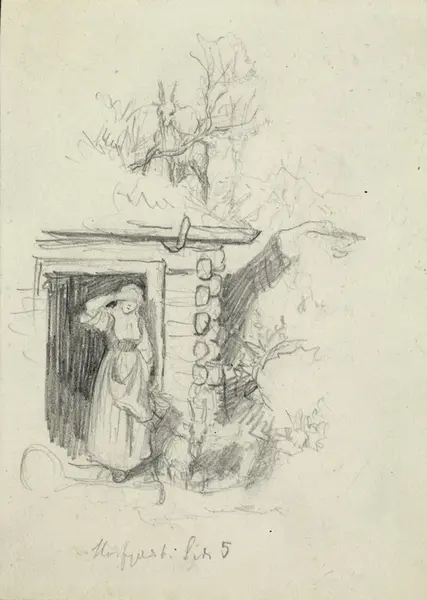 Høyfjellsbilleder [Tegning]