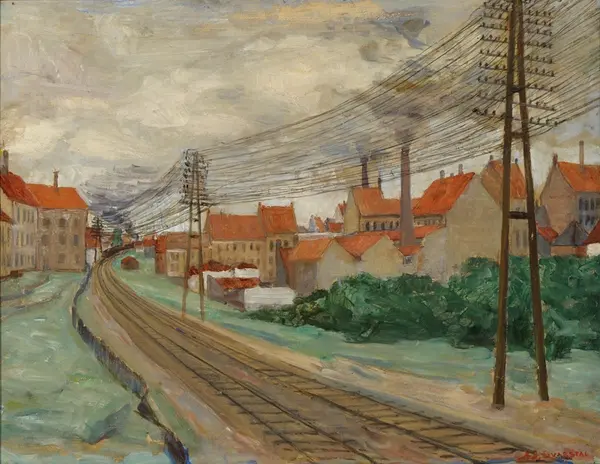 Telefonstolper [Maleri]