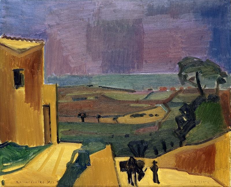 Scirocco, evening in Sicilia [Maleri]