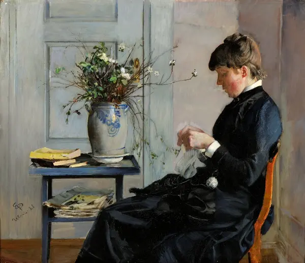 Kunstnerens hustru [Maleri]