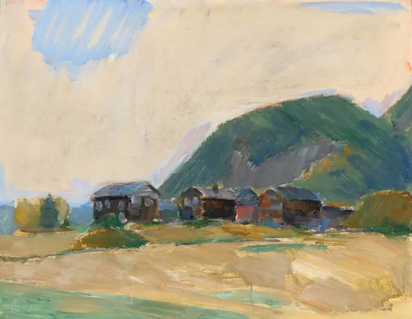 Grytting, Harpefoss [Maleri]